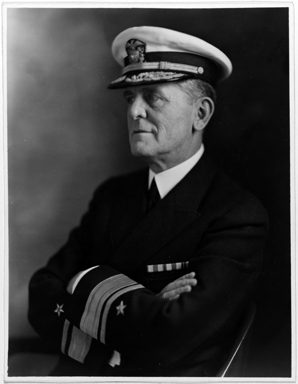 Rear Admiral Ralston S. Holmes, USN