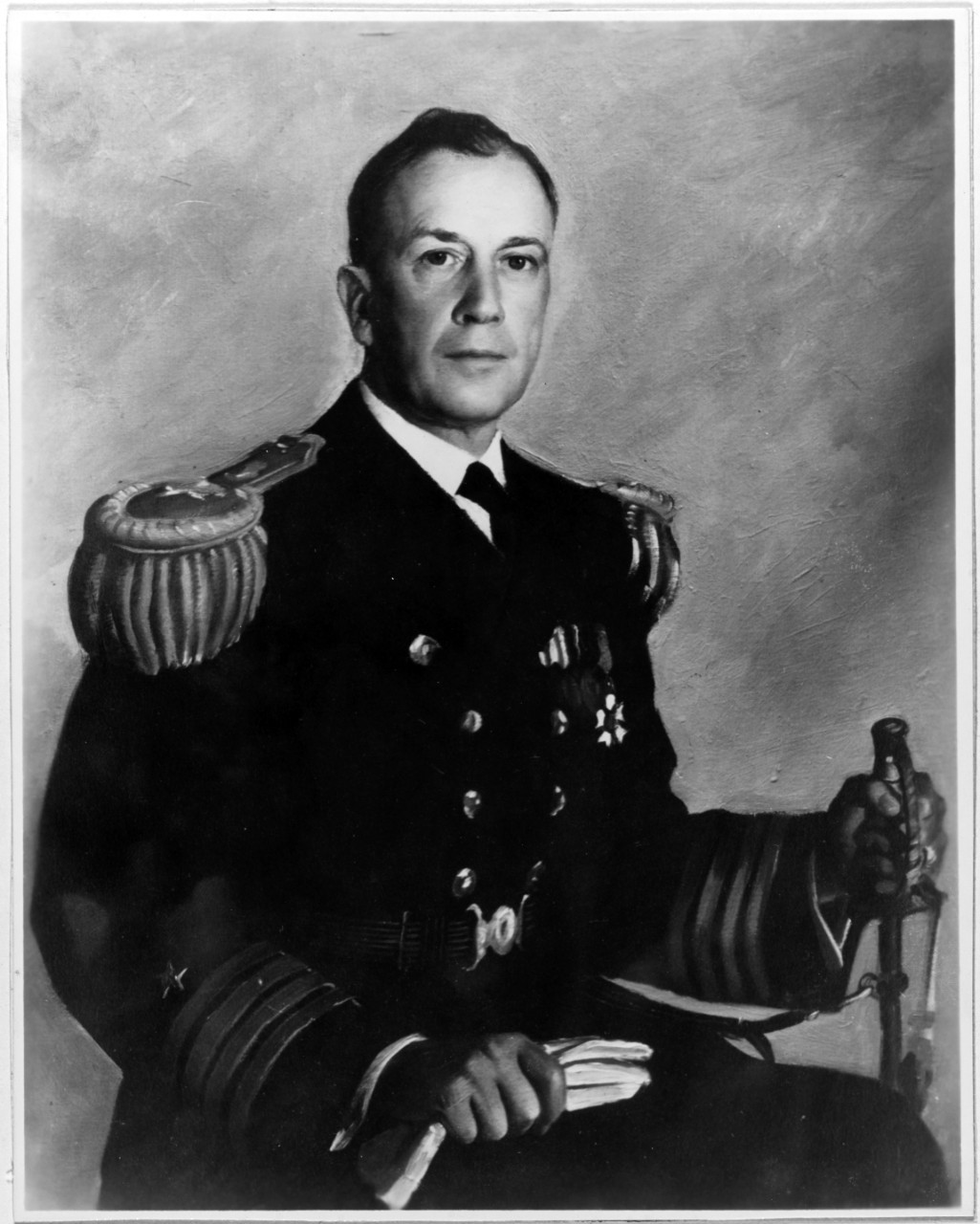 Captain Jules James, USN