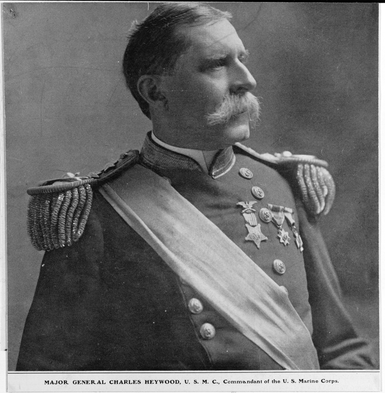 Major General Charles Heywood, US Marine Corps