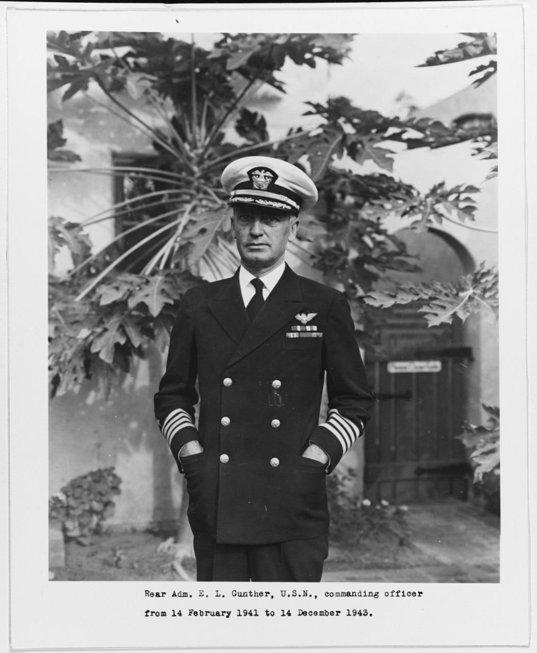 Captain Ernest L. Gunther, USN