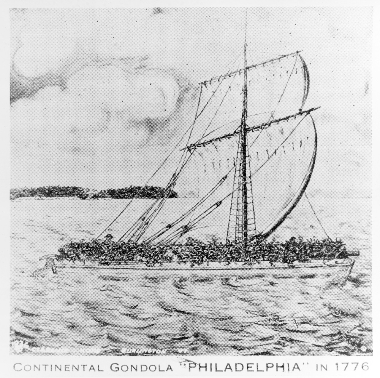 Continental Gondola PHILADELPHIA (1776)