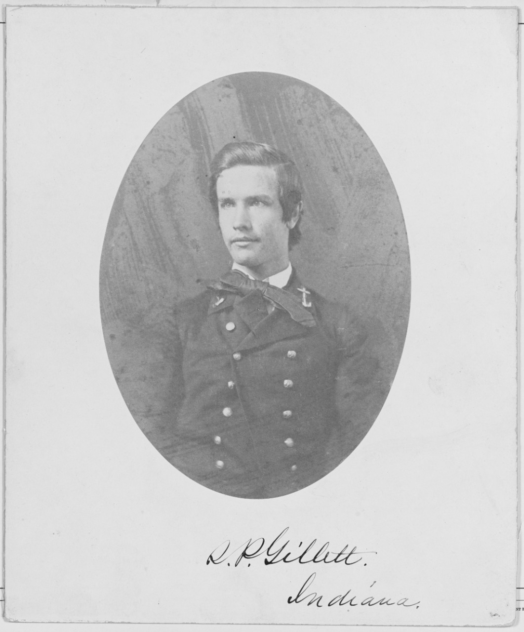 Midshipman Simeon P. Gillett, USN