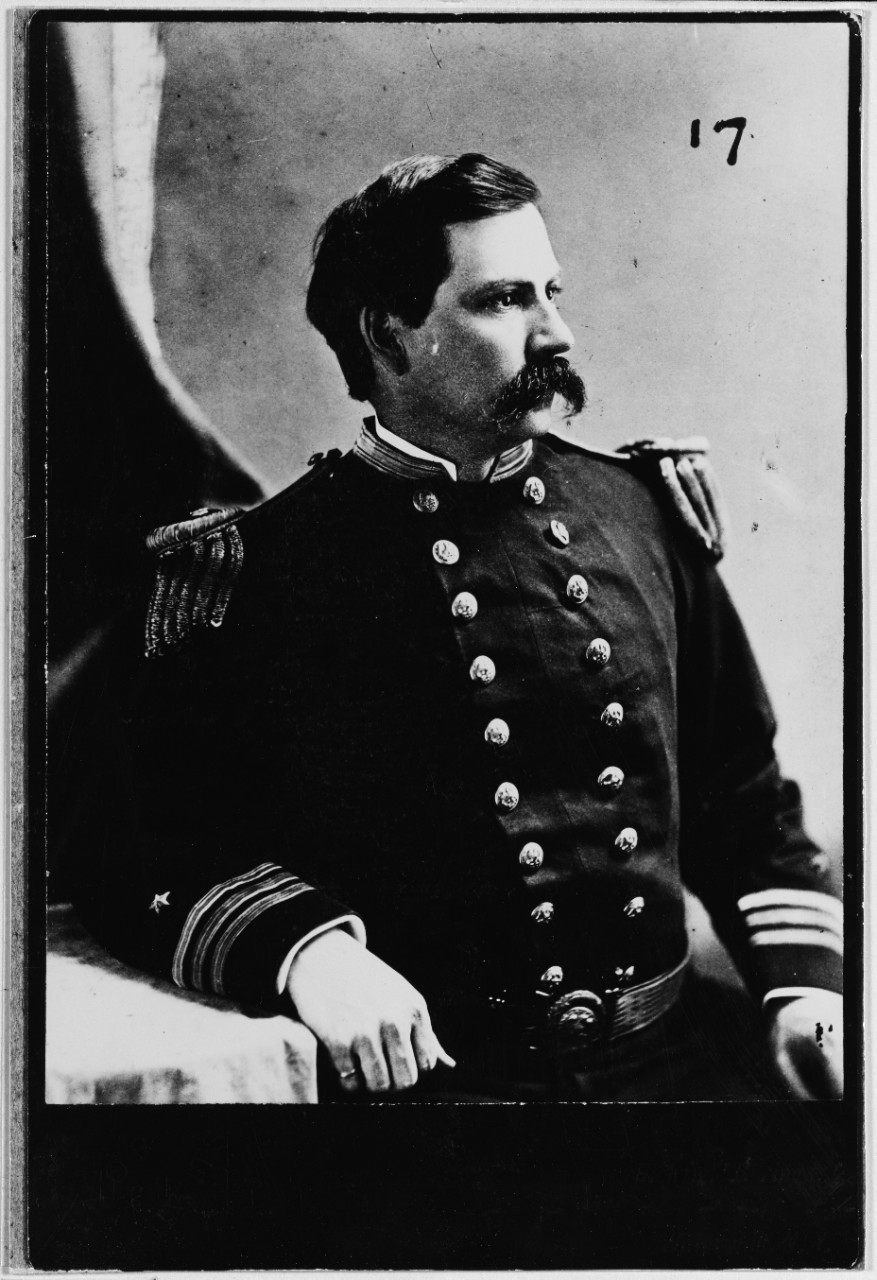 Commander Samuel Dana Greene, USN, 1873.
