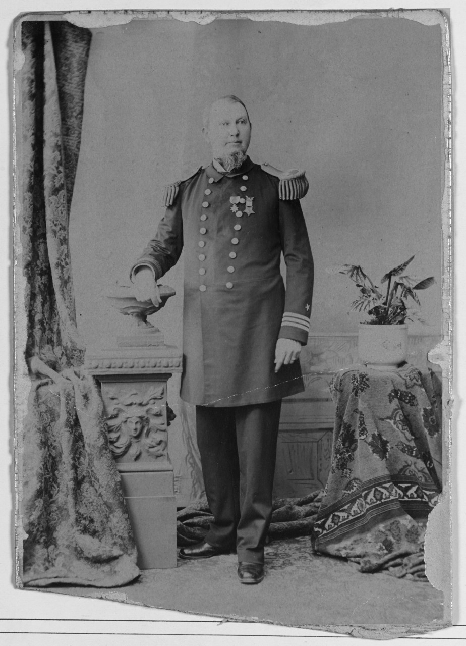 Commander James M. Forsyth, USN, December 9, 1890. 