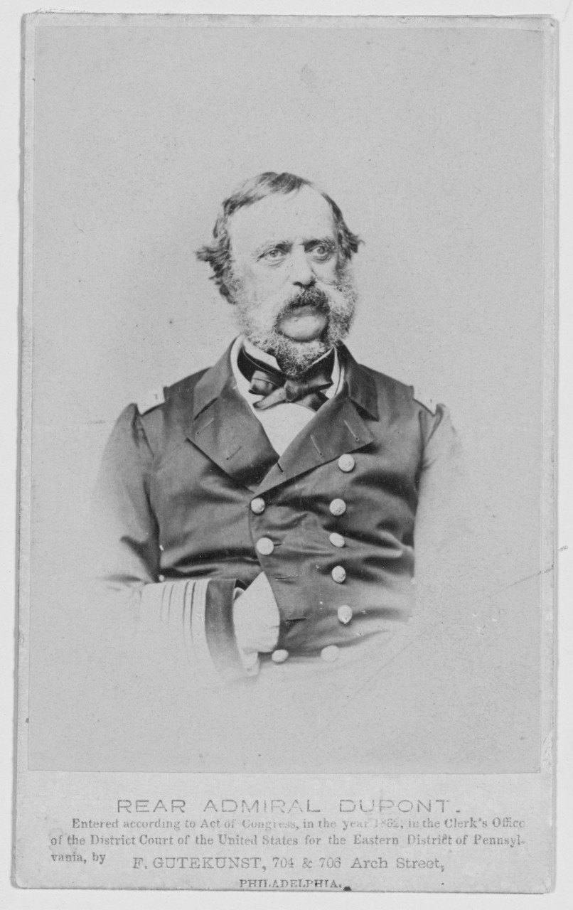 Rear Admiral Samuel F. Dupont, USN