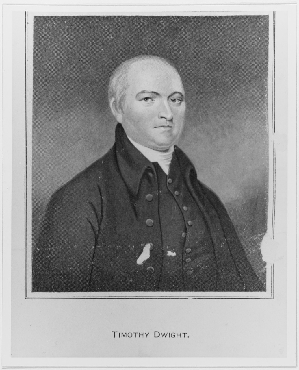 Educator Timothy Dwight (1752-1817)