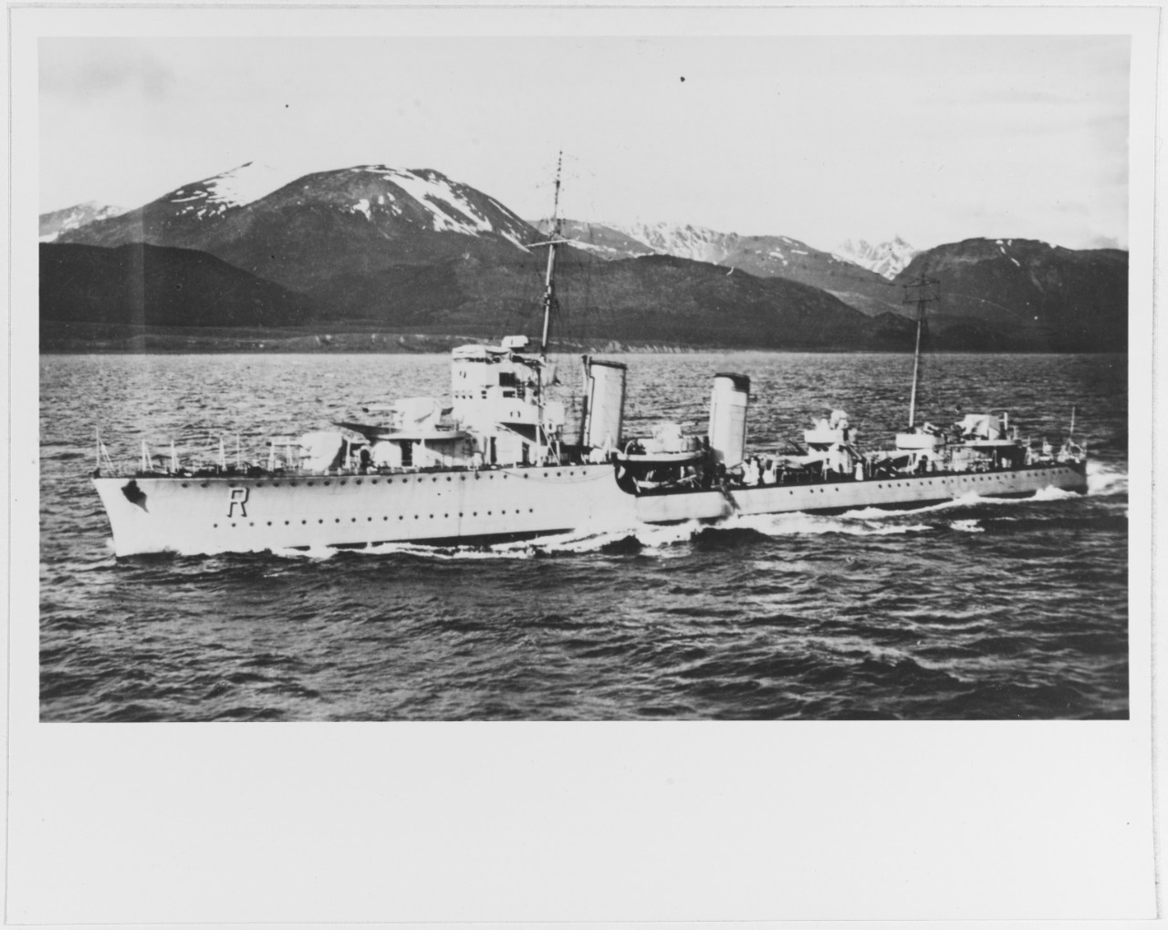 RIQUELME (Chilean destroyer, 1928)