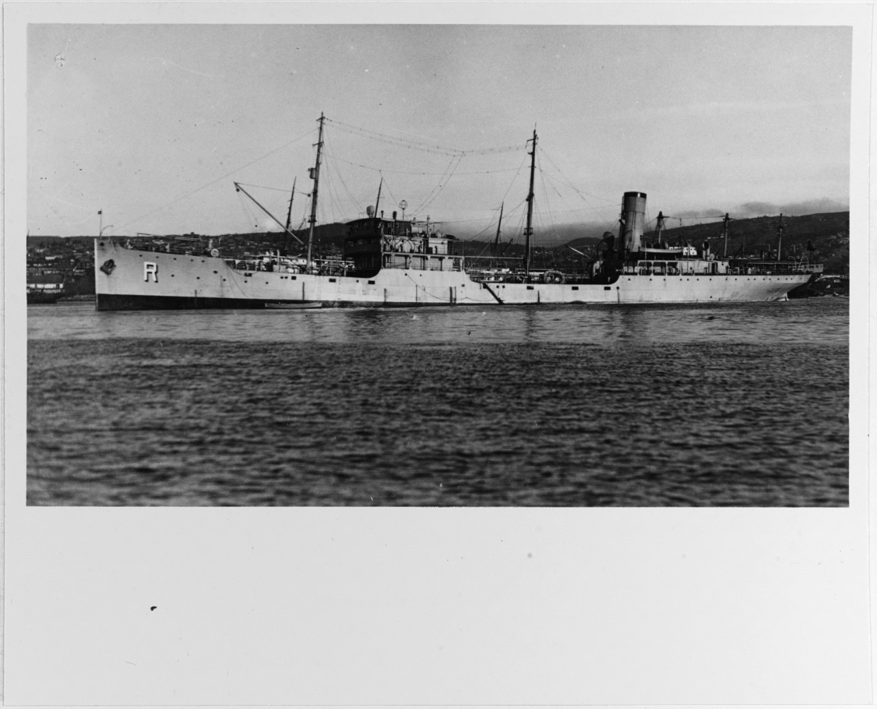 RANCAGUA (Chilean Navy Tanker, 1929)