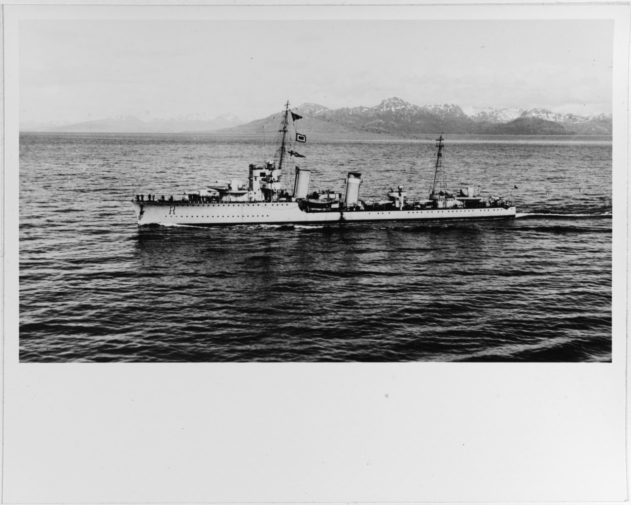 RIQUELME (Chilean Destroyer, 1928)