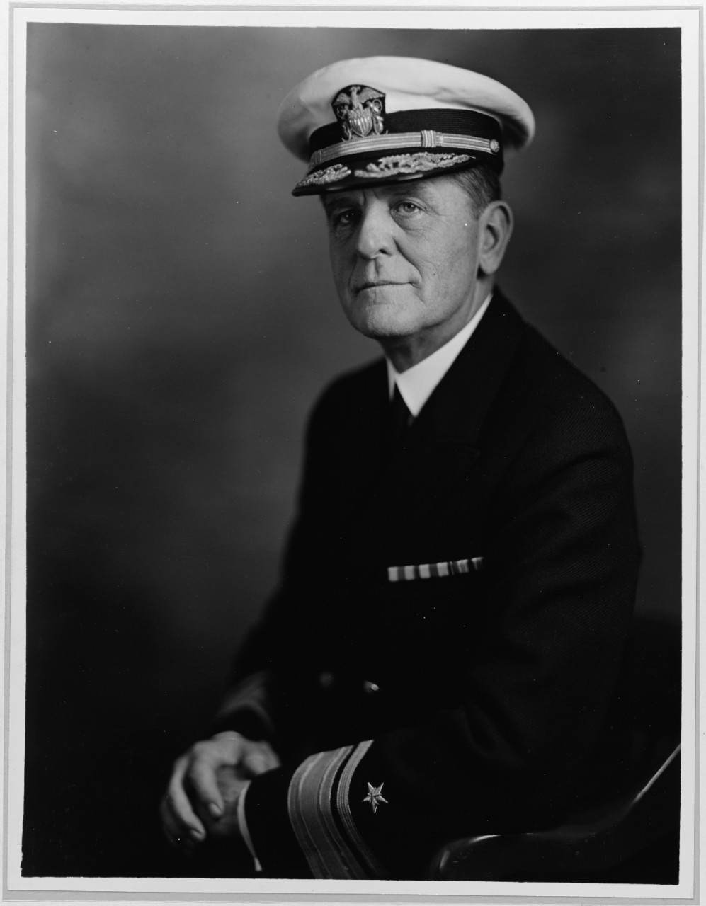 Rear Admiral Ralston Holmes, USN
