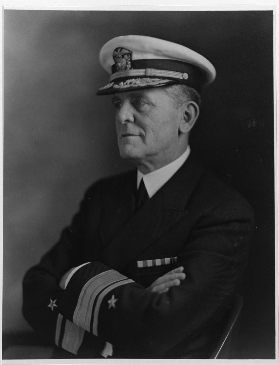 Rear Admiral Ralston Holmes, USN