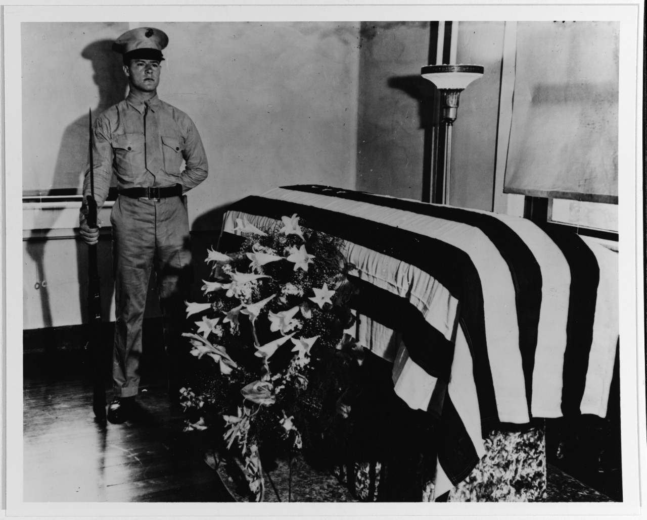 Funeral of former Secretary of the Navy Claude A. Swanson