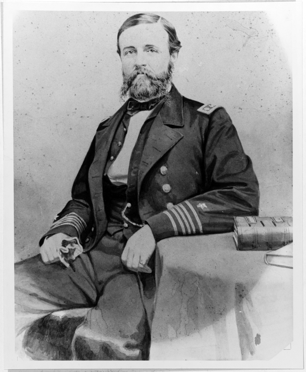 Commander John Downes, Jr., circa 1864.