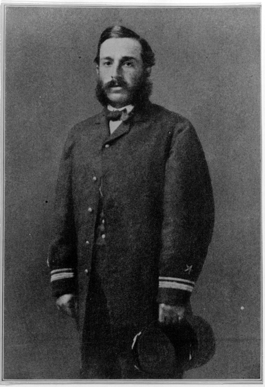 George Dewey as a Civil War naval lieutenant