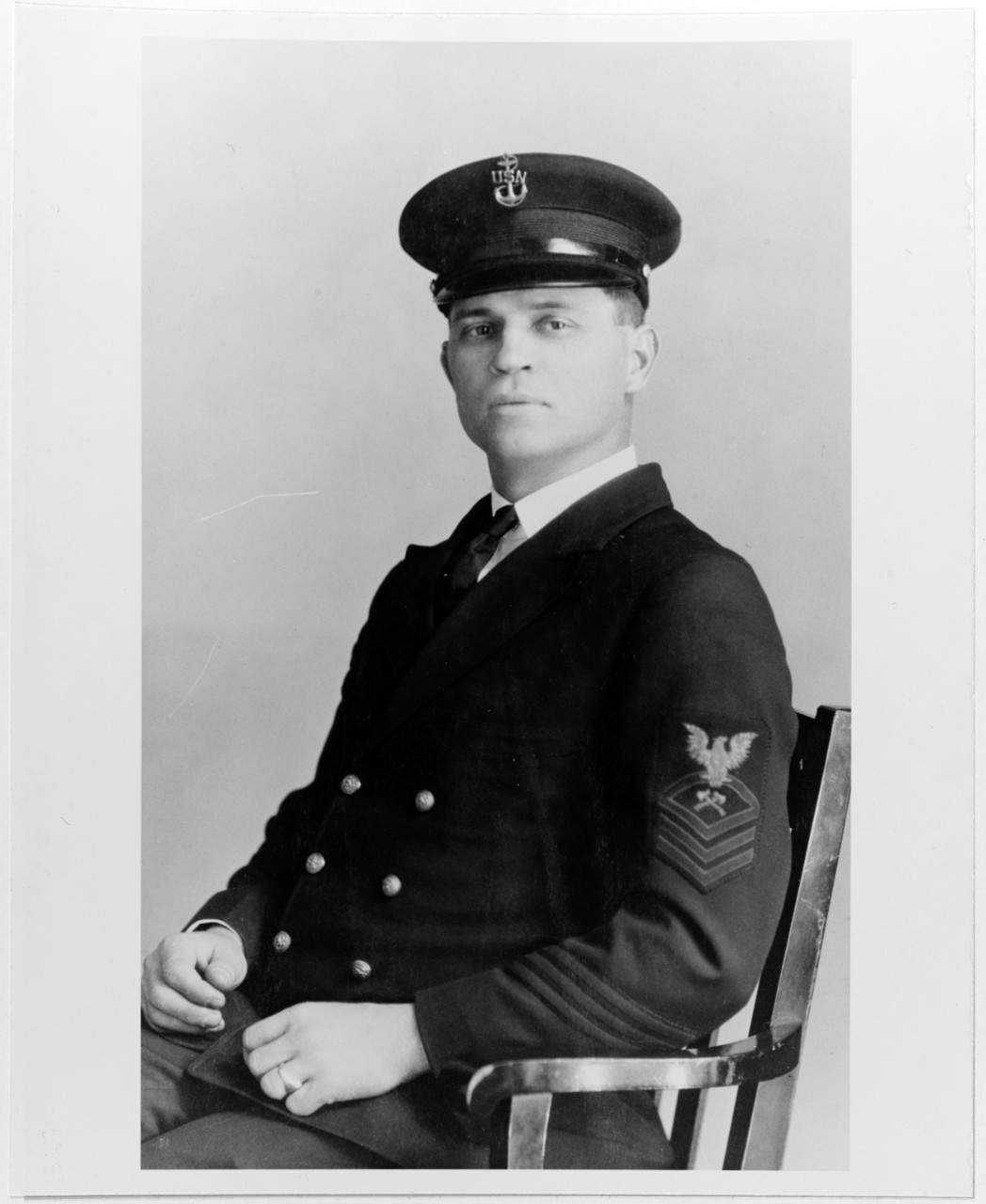 E. A. Chastain, Chief Carpenter's Mate, USN