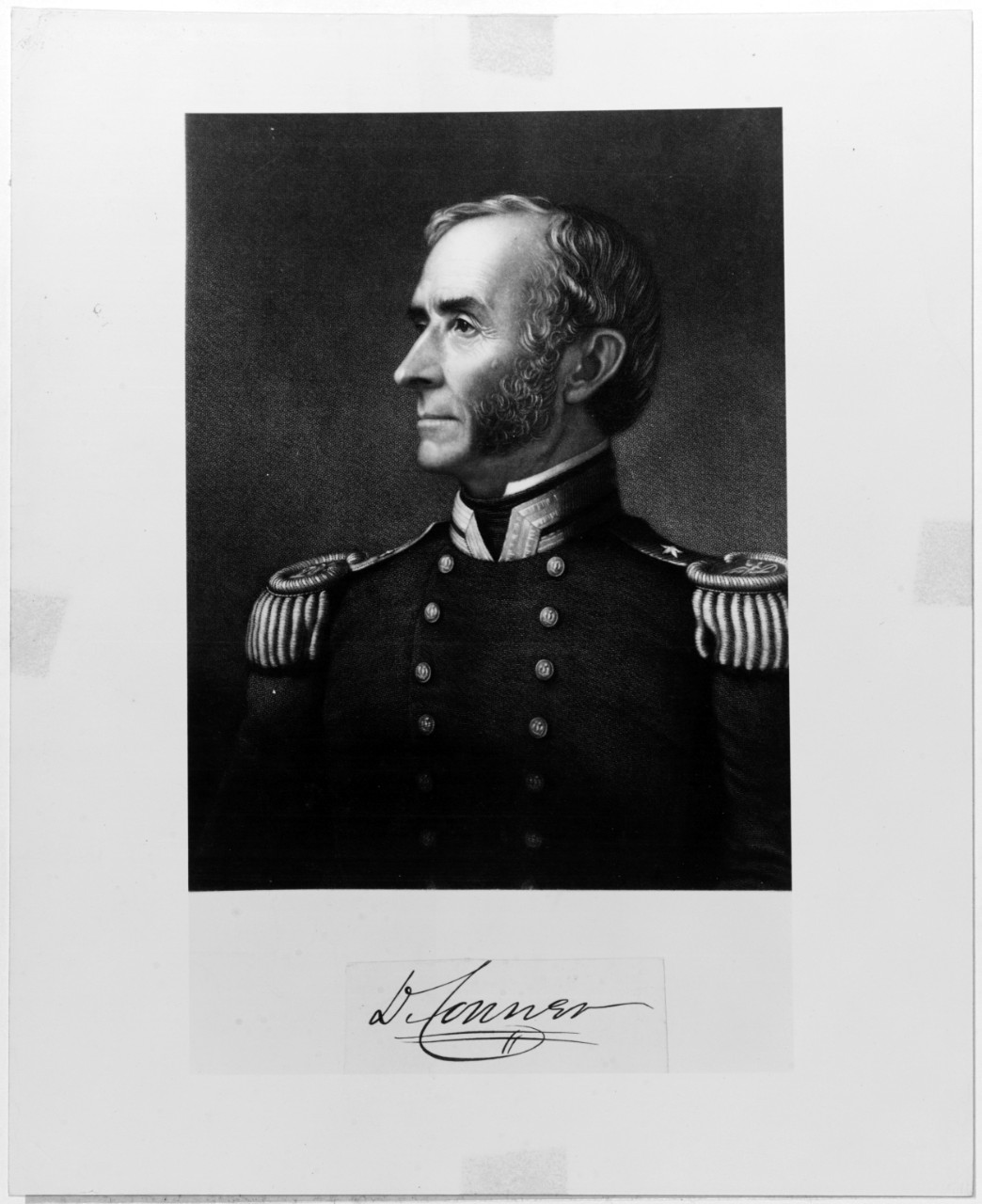 Photo #: NH 50663  Commodore David Conner U.S. Navy, (1792-1856)