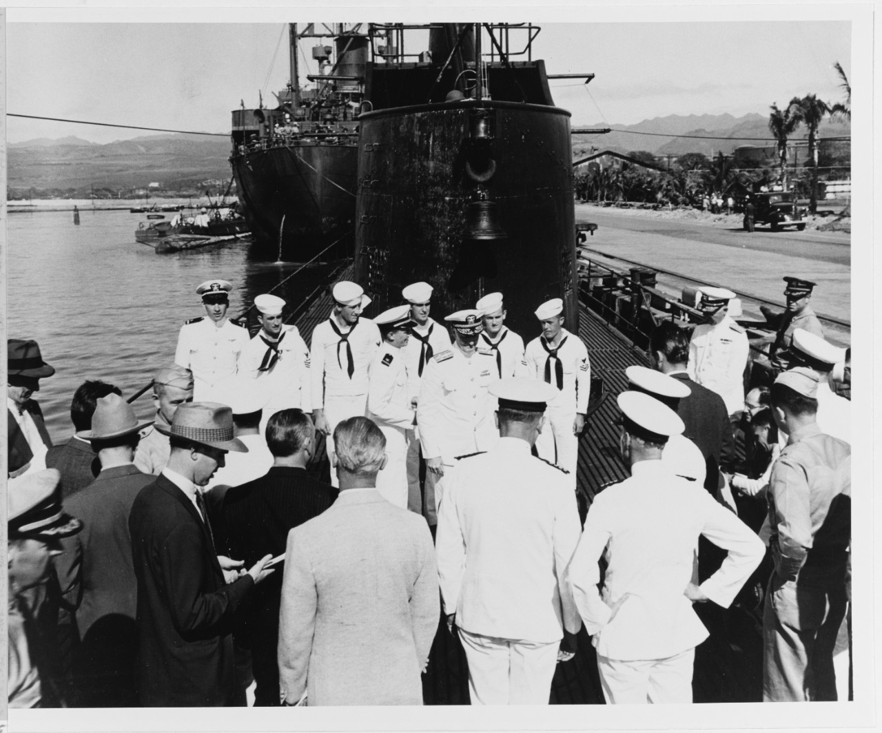 Photo #: NH 50799  Admiral Chester W. Nimitz, USN
