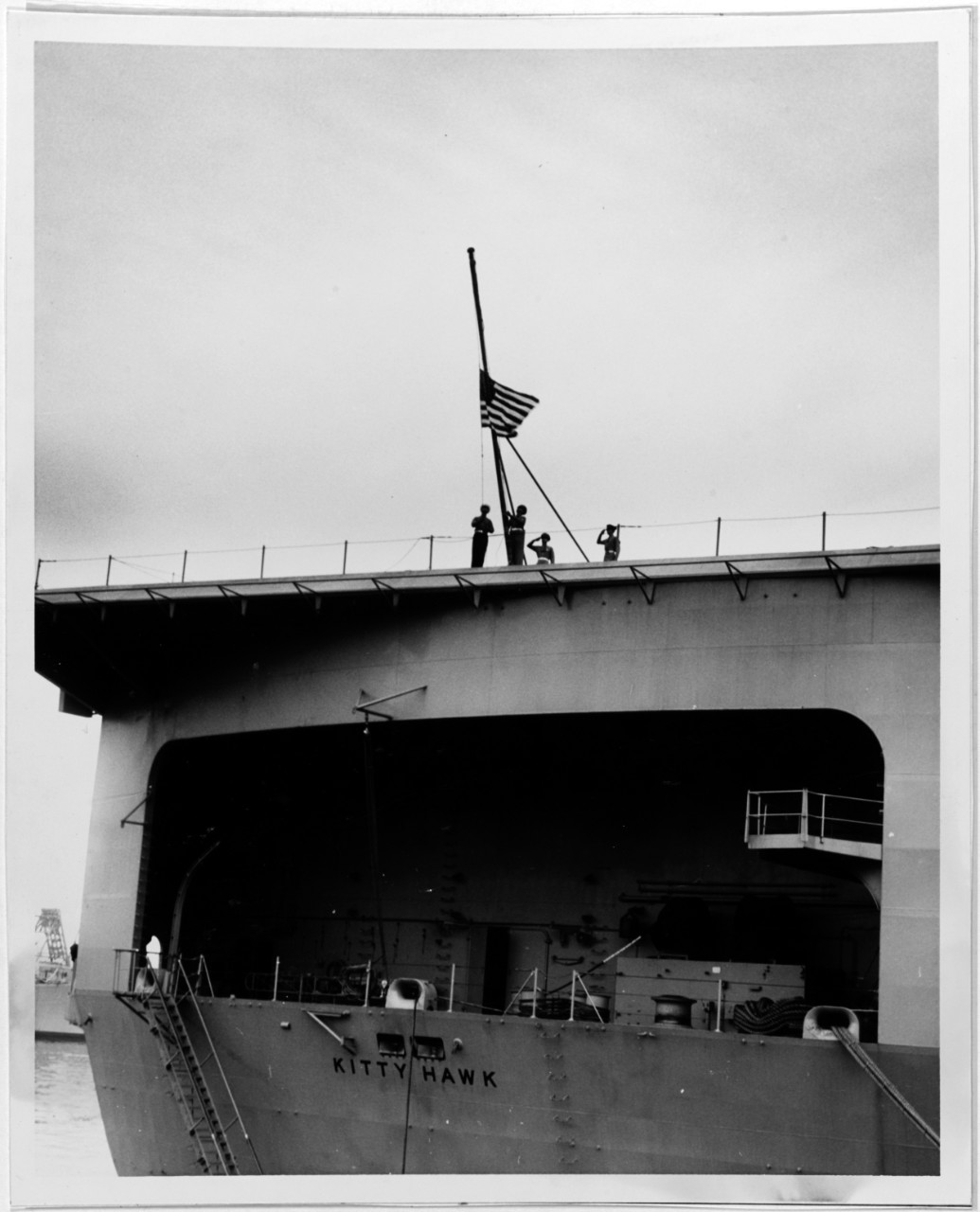 USS KITTY HAWK (CVA 63)