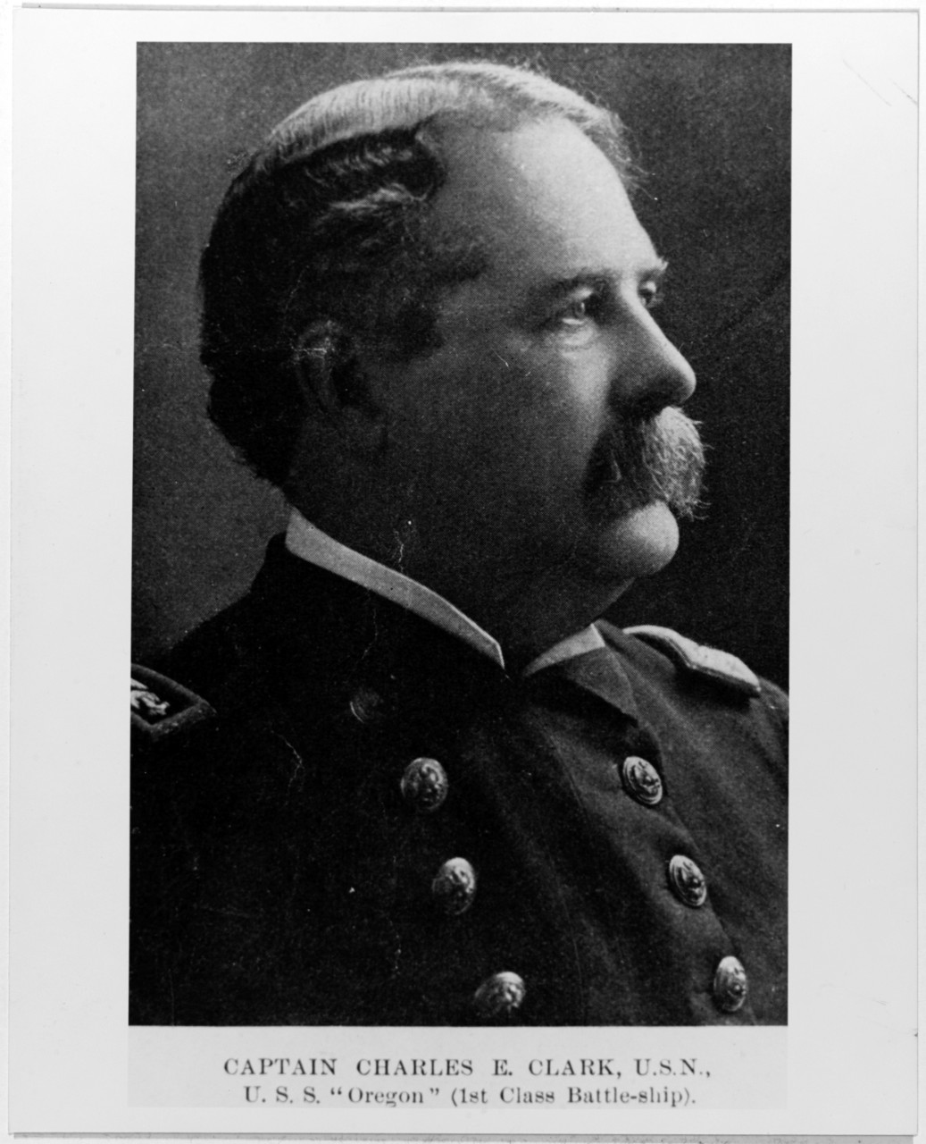 Charles E. Clark, Captain, USN