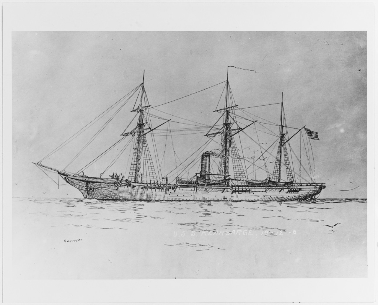 Photo #: NH 52026  USS Kearsarge (1862-1894)