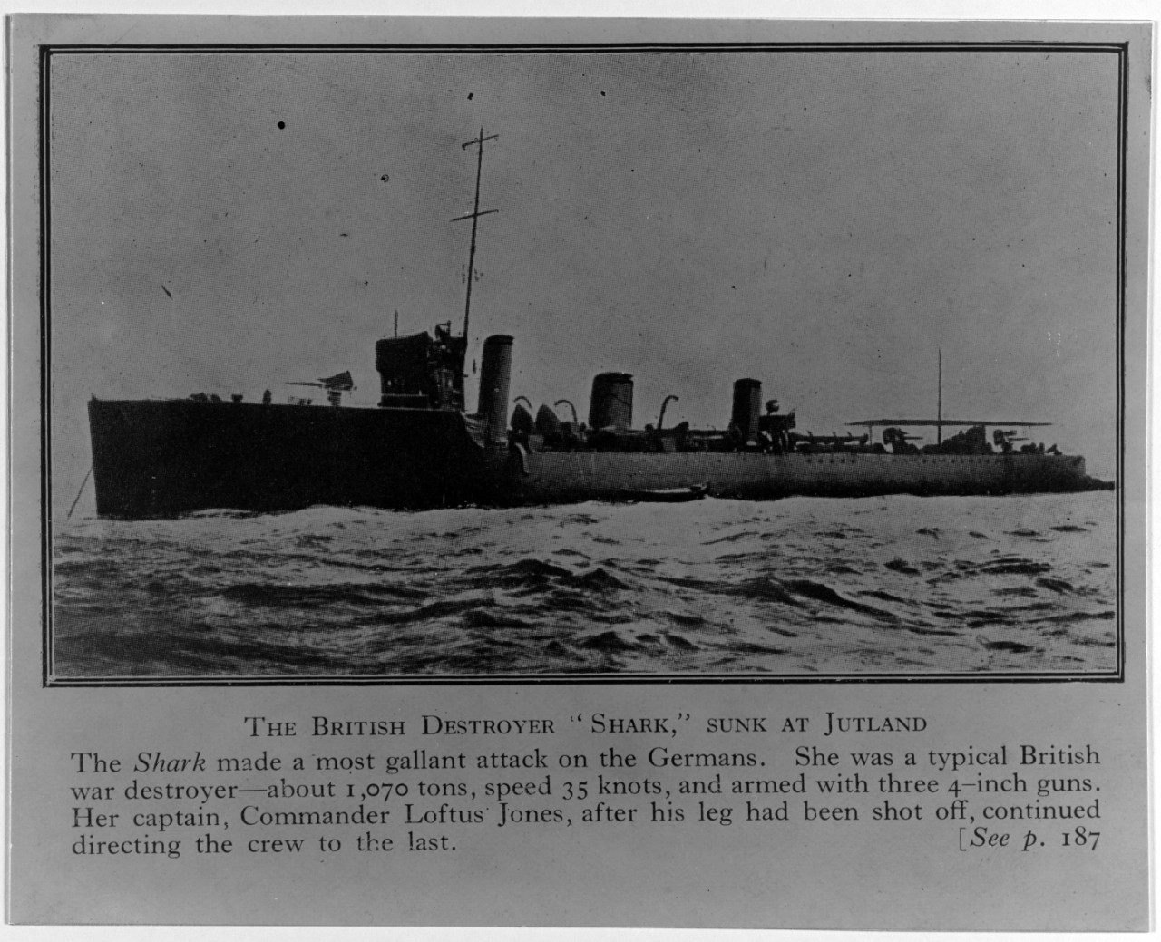 SHARK (British destroyer, 1912-1916)