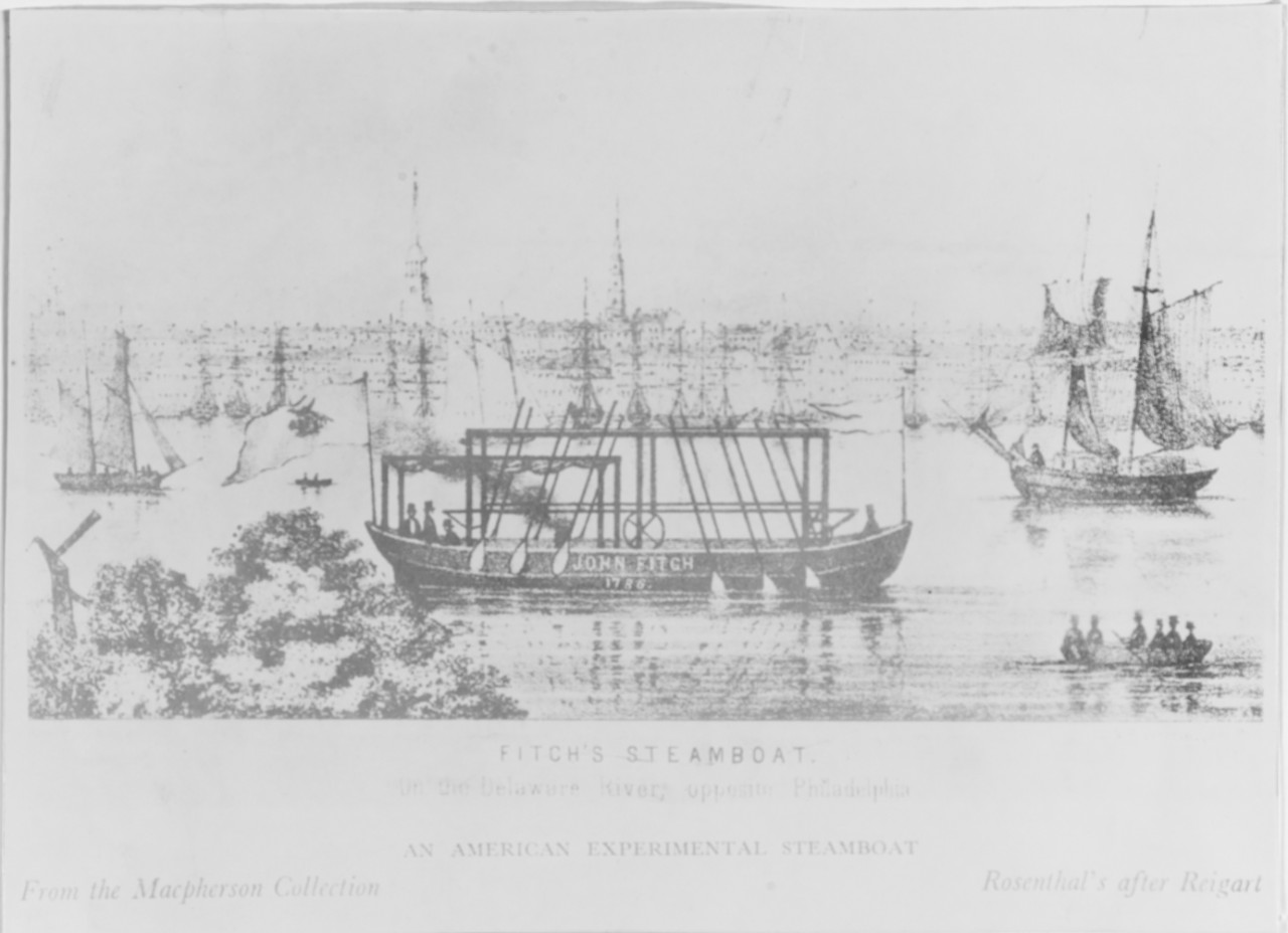 Fitch's Steamboat, 1786
