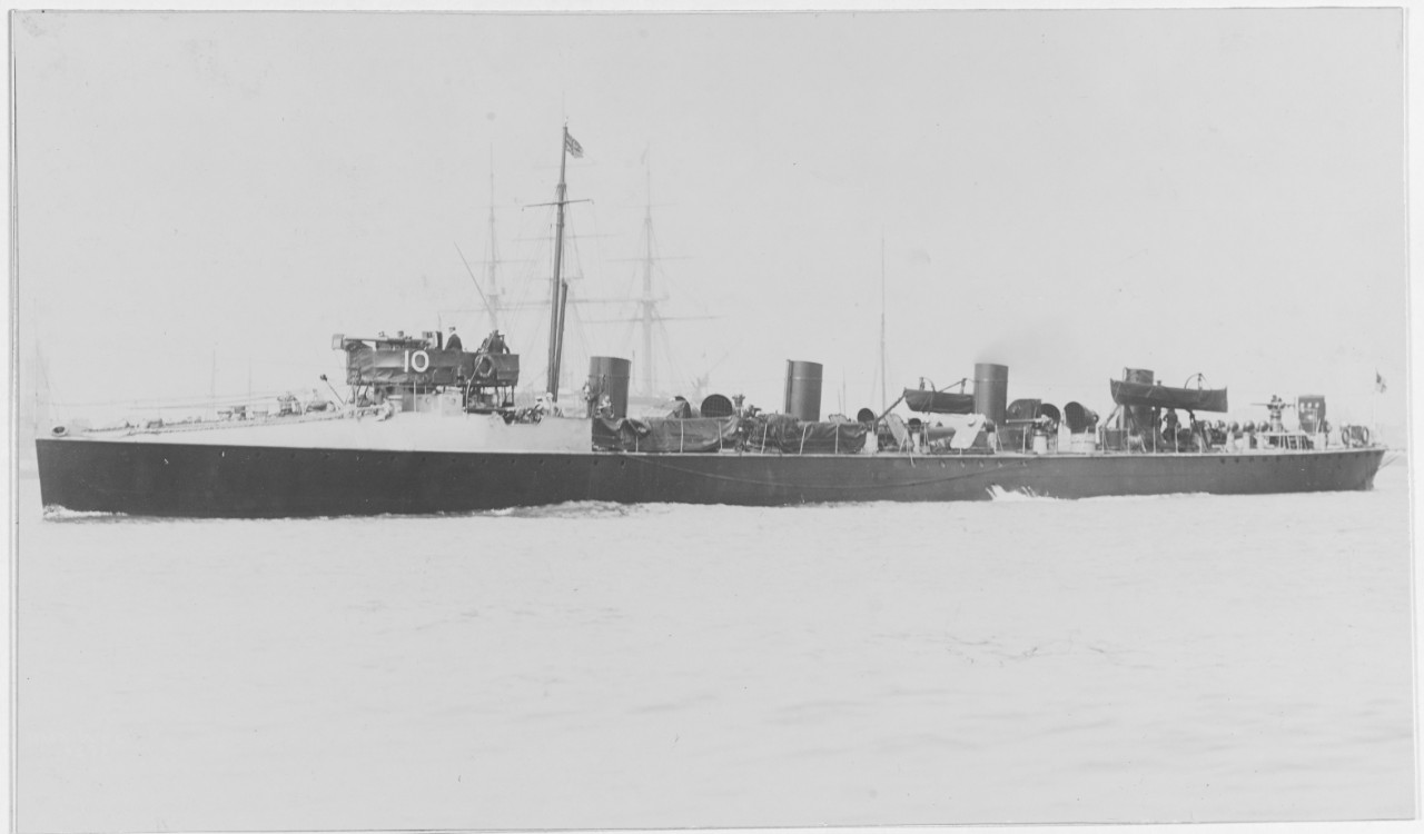WOLF (British Destroyer, 1897-1921)