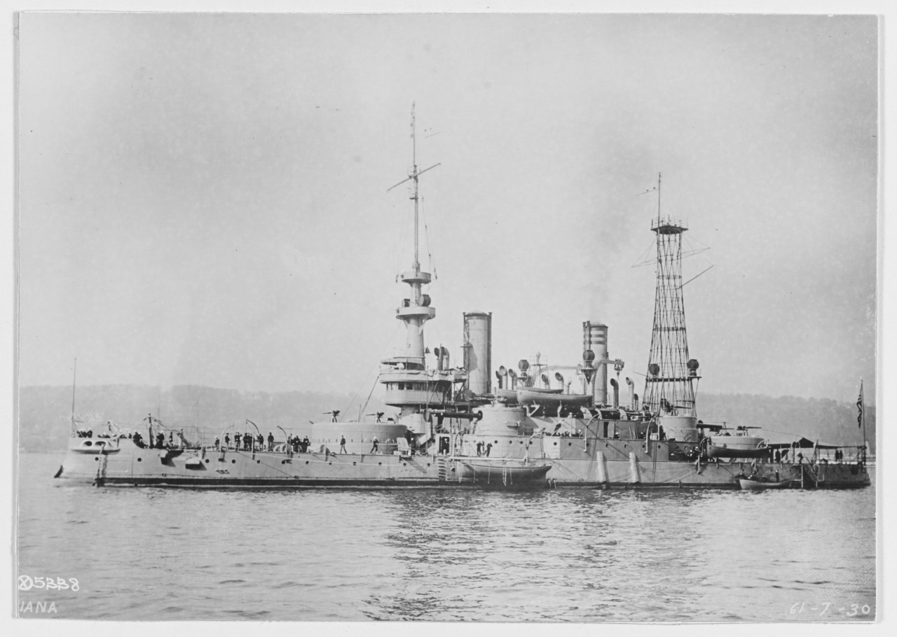 USS INDIANA (BB-1)