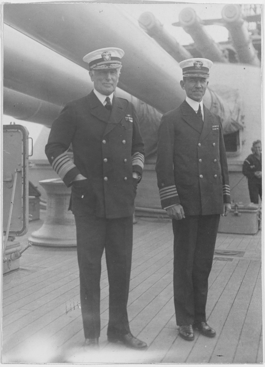 Admiral Henry B. Wilson and Captain Louis M. Nulton
