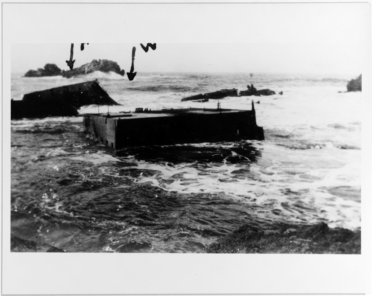 Photo #: NH 55099  Honda Point disaster, September 1923
