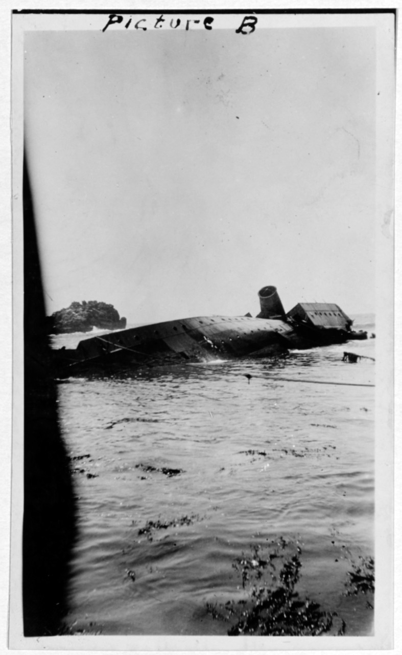 Photo #: NH 55101  Honda Point disaster, September 1923