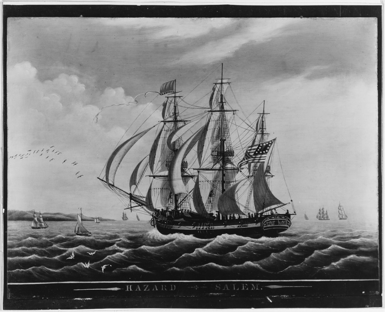 Ship: HAZARD, of Salem, Massachusetts.