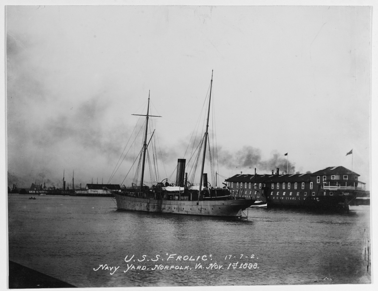 USS FROLIC, 1898-1909
