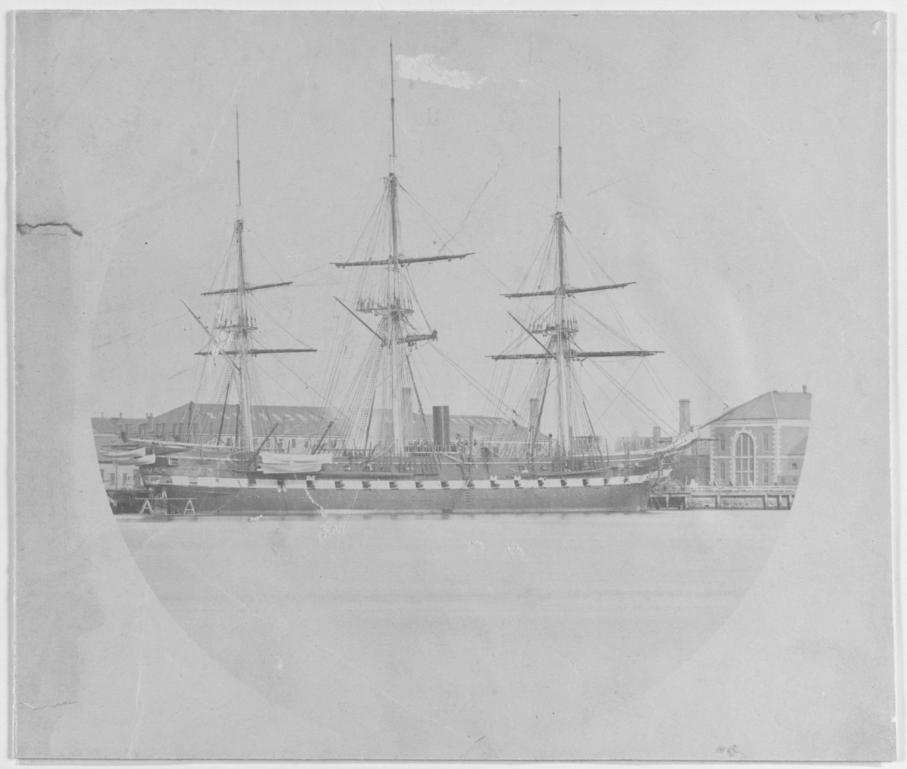 Photo #: NH 54189  USS Franklin (1867-1915)
