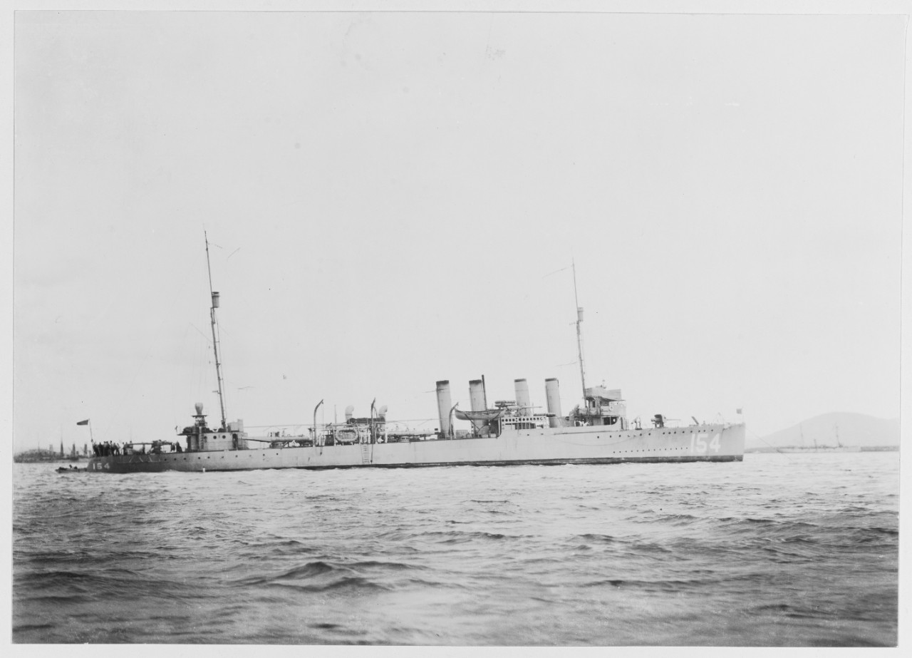 USS ELLIS (DD-154)