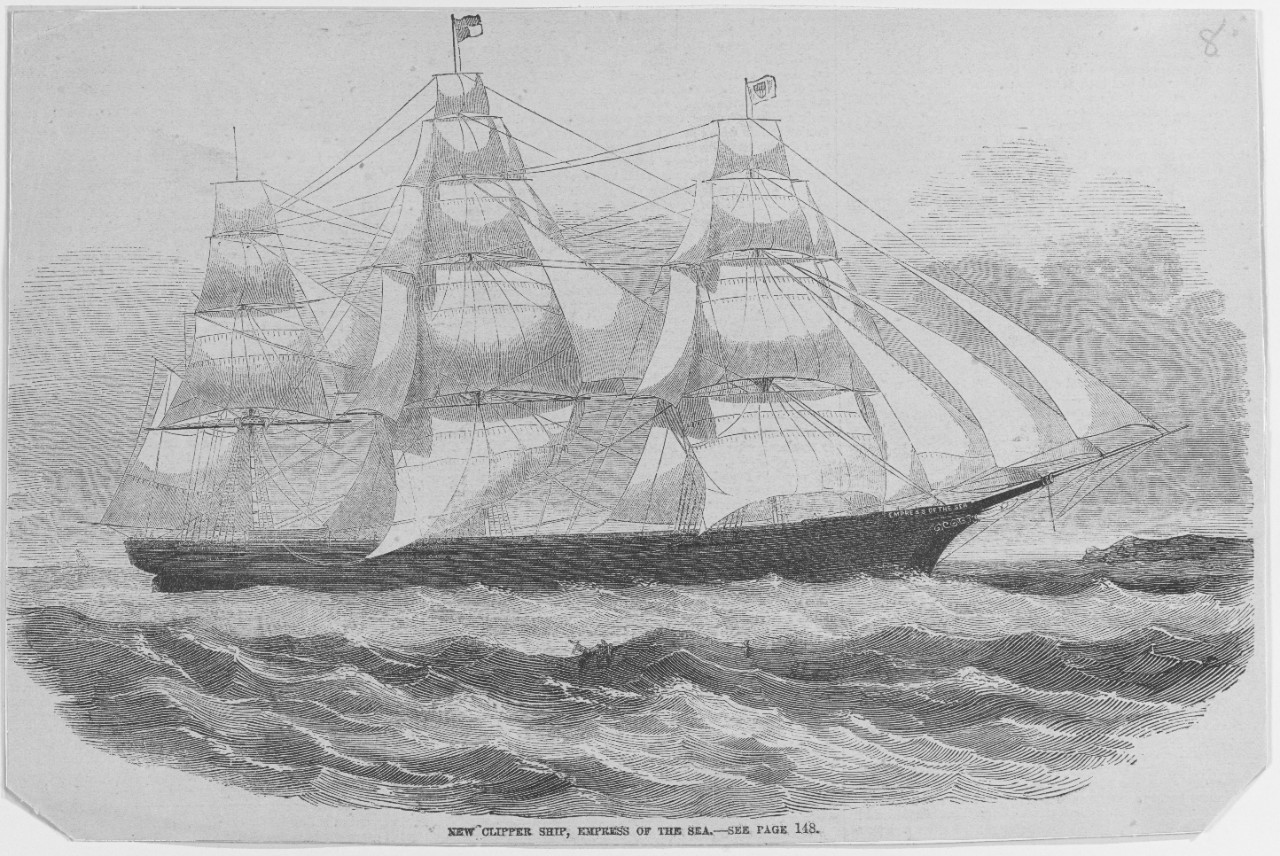 Clipper Ship Empress of The Sea