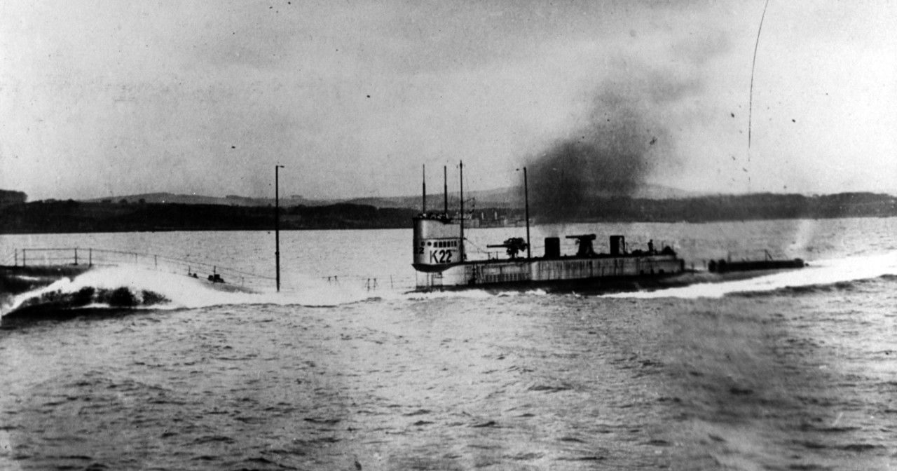 K-22 (British Submarine, EX-K-13, 1916-1926)