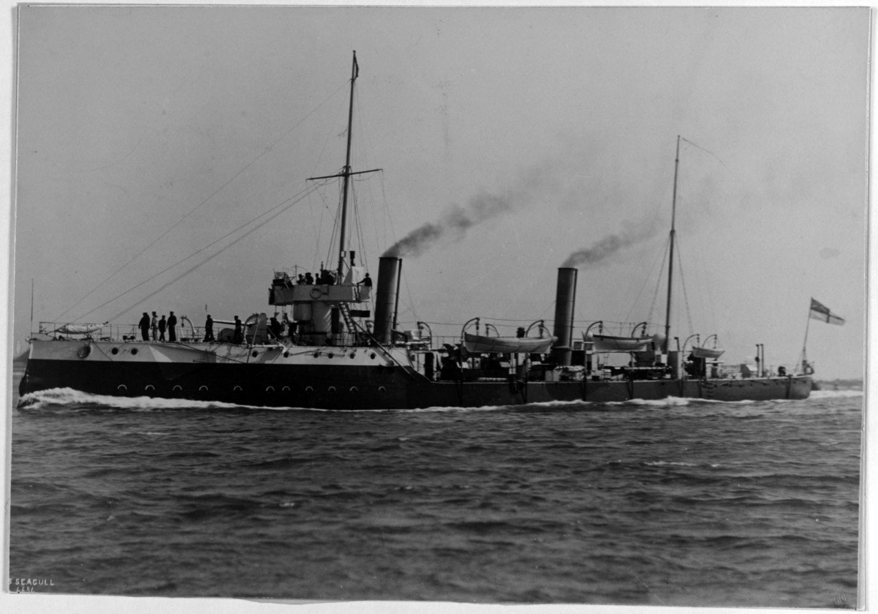 SEAGULL (British Torpedo Gunboat, 1889-1912)