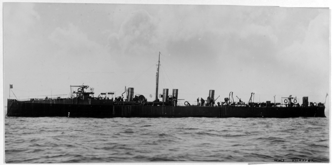 SNAPPER (British Destroyer, 1895-1912)