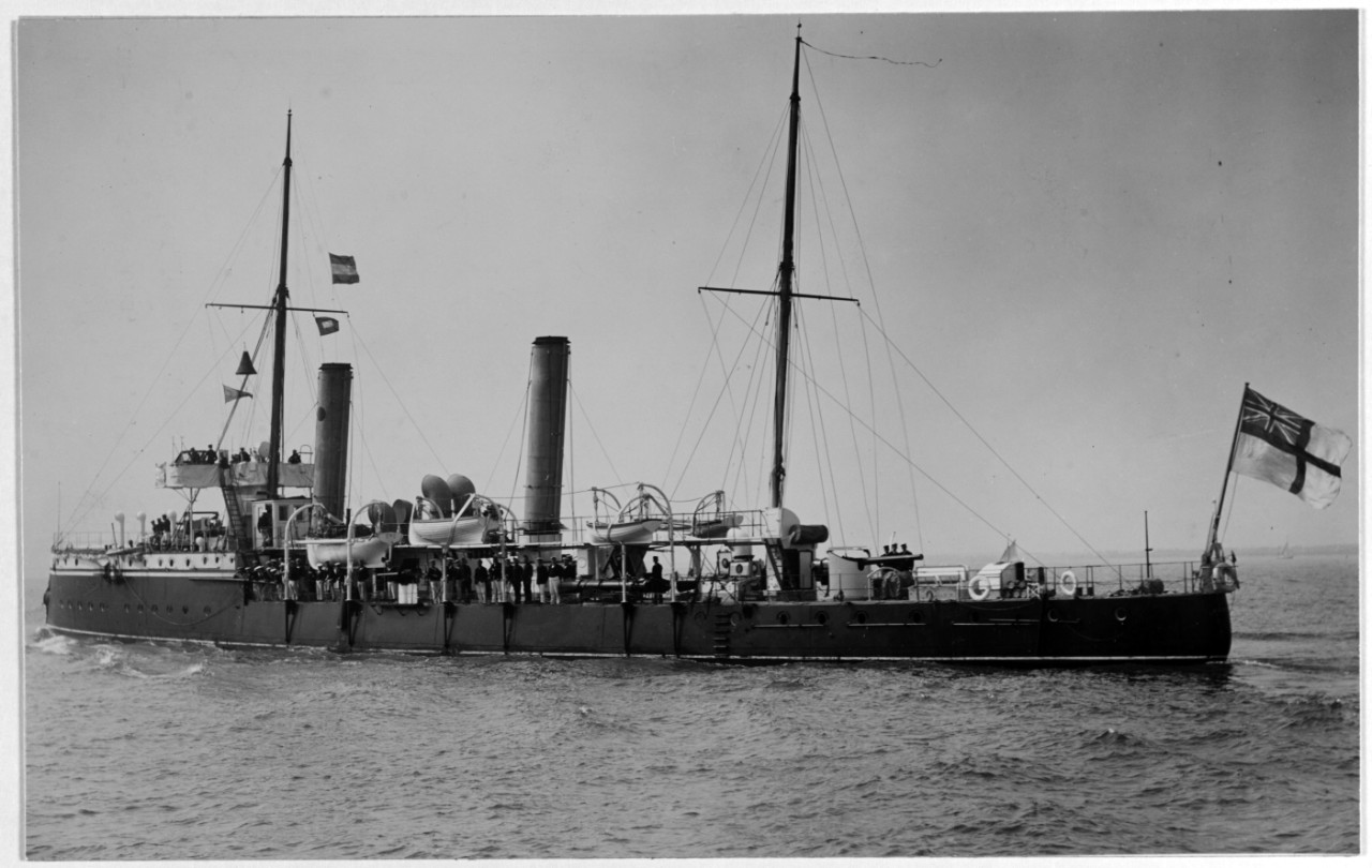 SPANKER (British Torpedo Gunboat, 1889-1920)