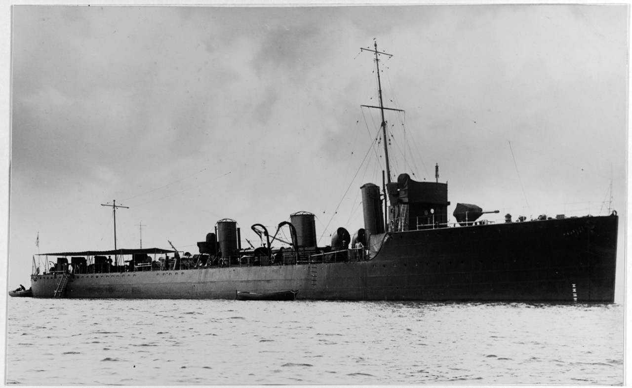 SPARROWHAWK (British Destroyer, 1912-1916)