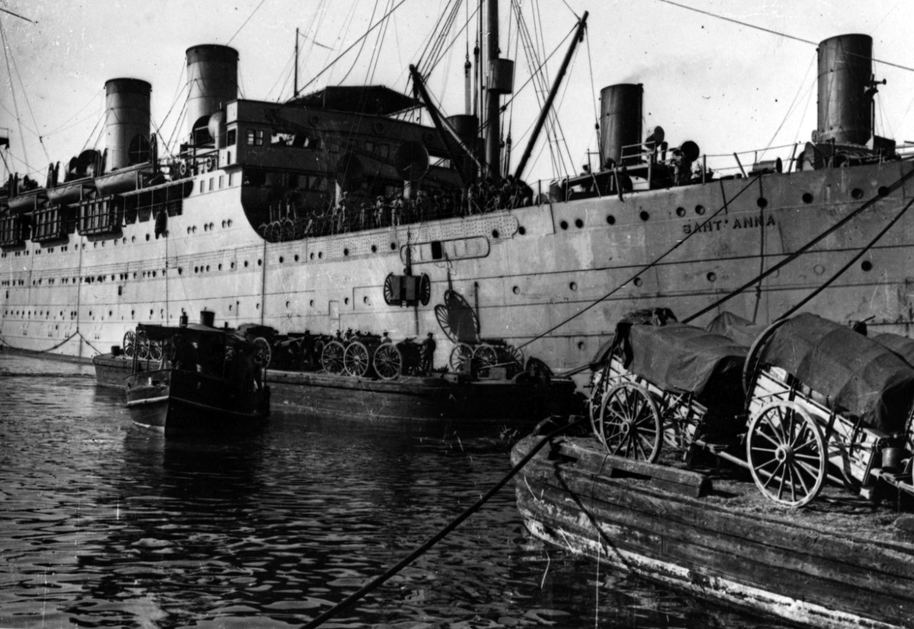 santa anna ship 1914