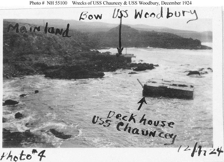 Photo #: NH 55100  Honda Point disaster, September 1923