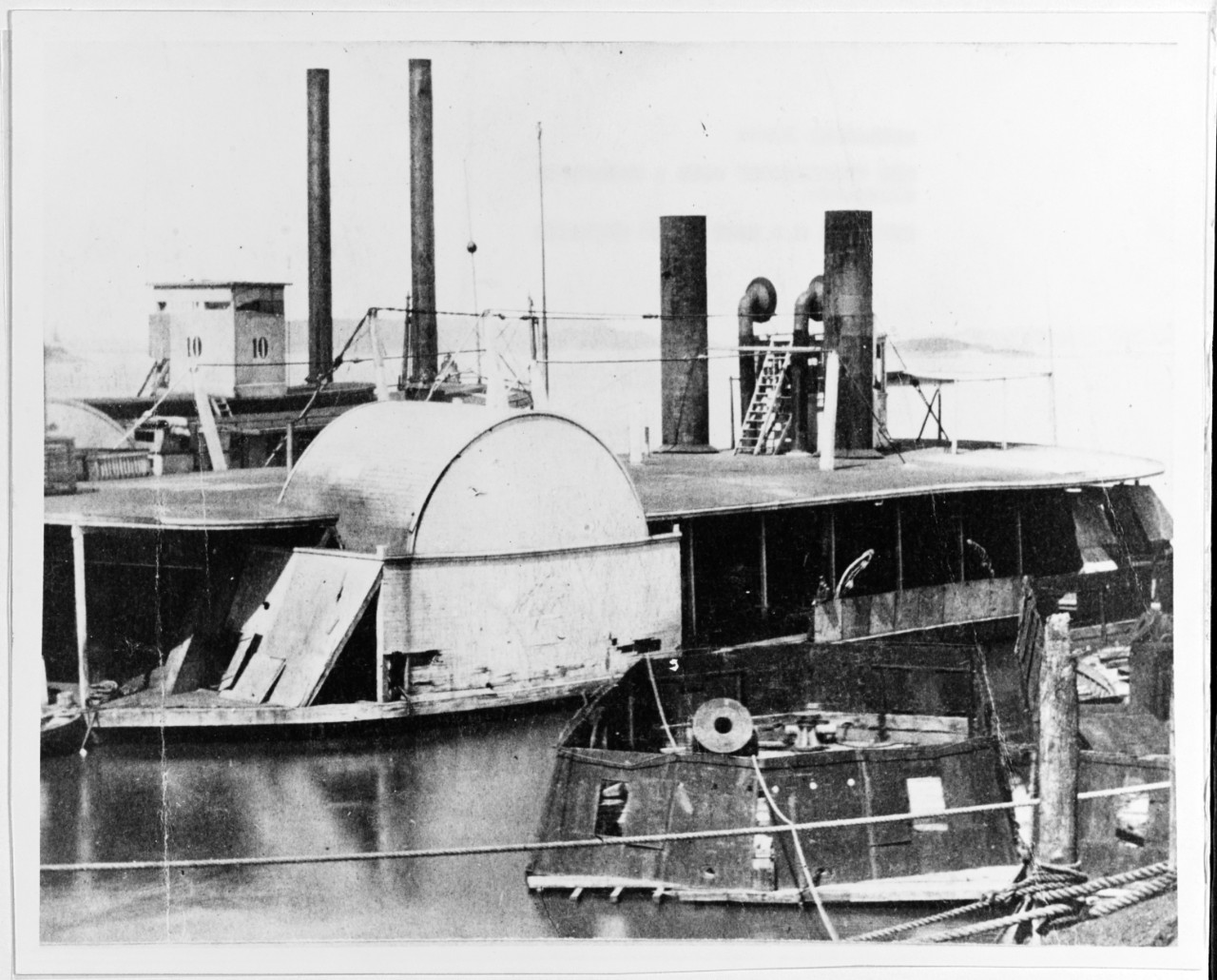 Photo #: NH 55214  USS Tuscumbia (1863-1865)