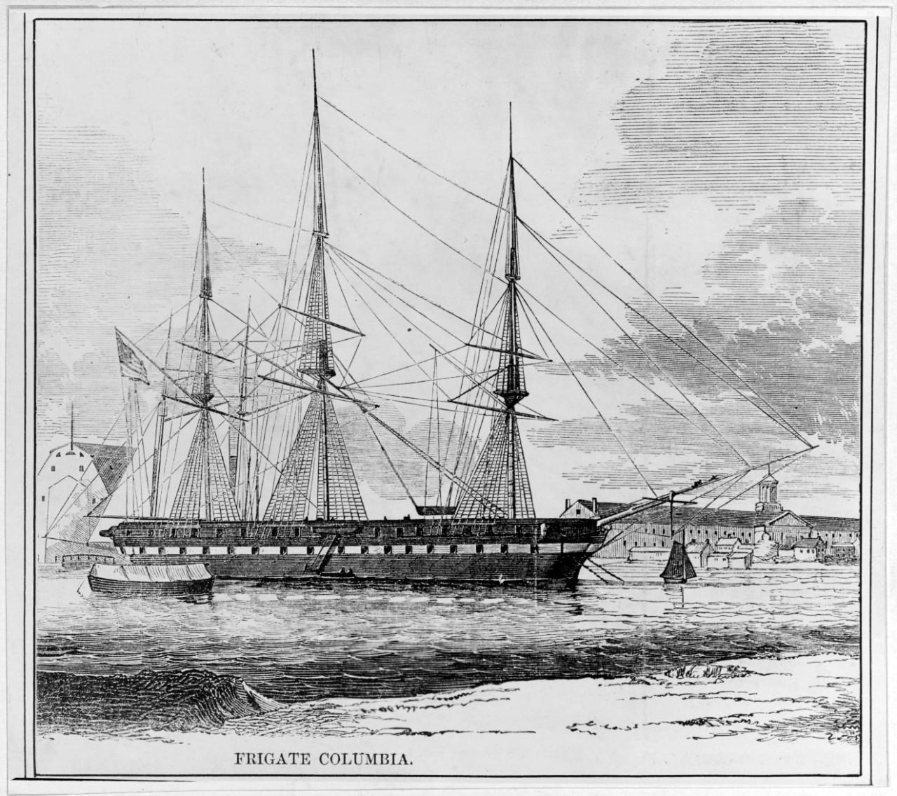 USS COLUMBIA (1825-1861)