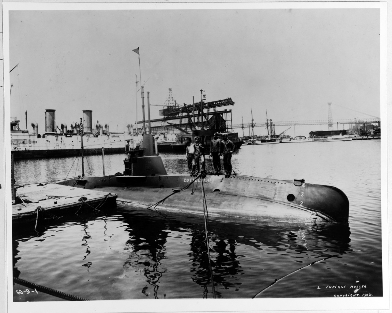 Photo #: NH 55539-A   USS Cuttlefish