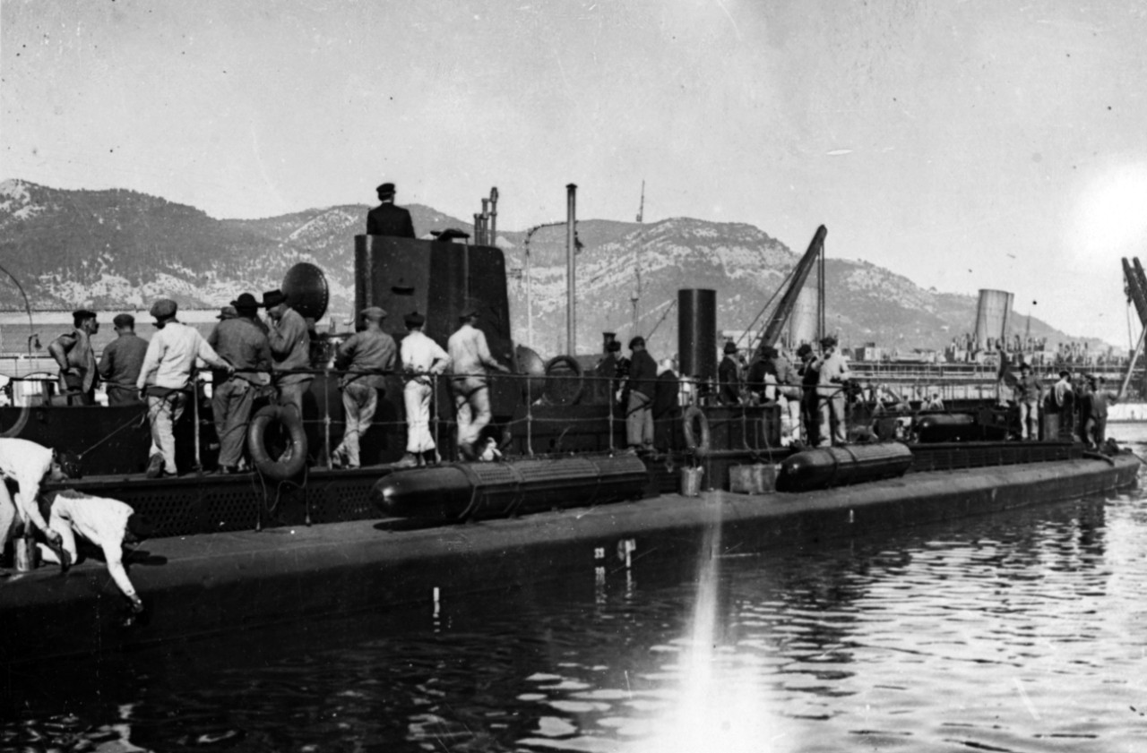 AMPERE (French Submarine, 1909-1922)