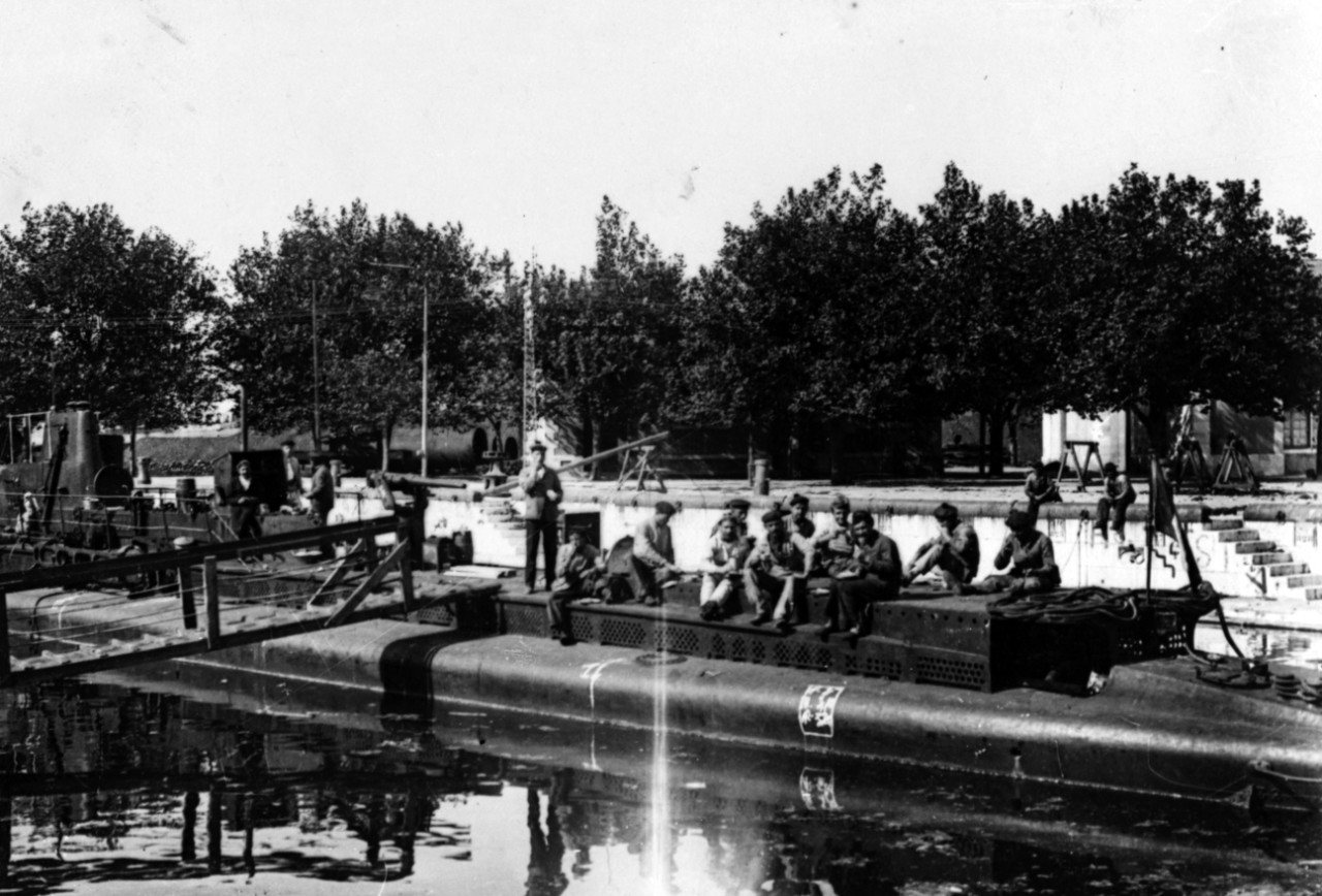 BERNOUILLI (French Submarine, 1911-1918
