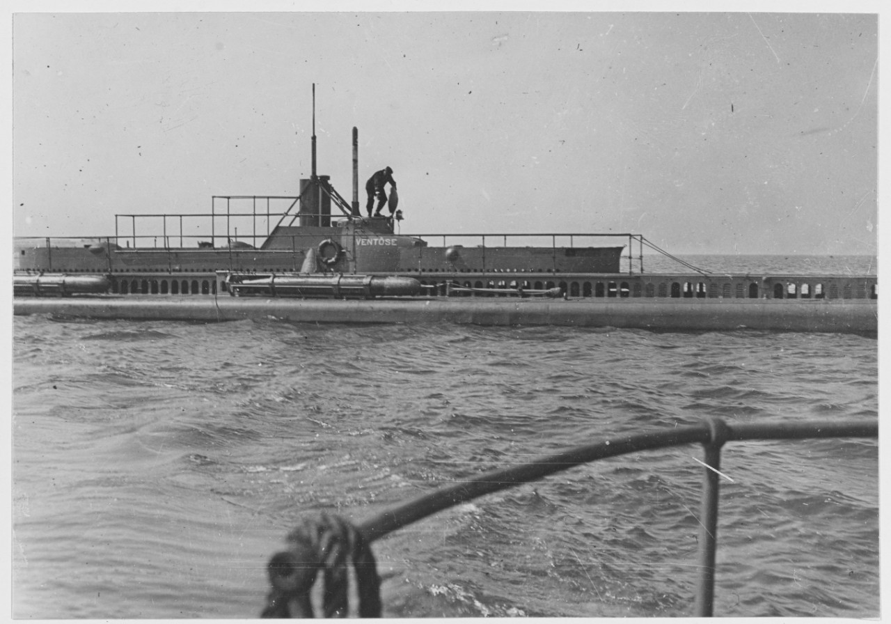 VENTOSE (French Submarine, 1907-20)