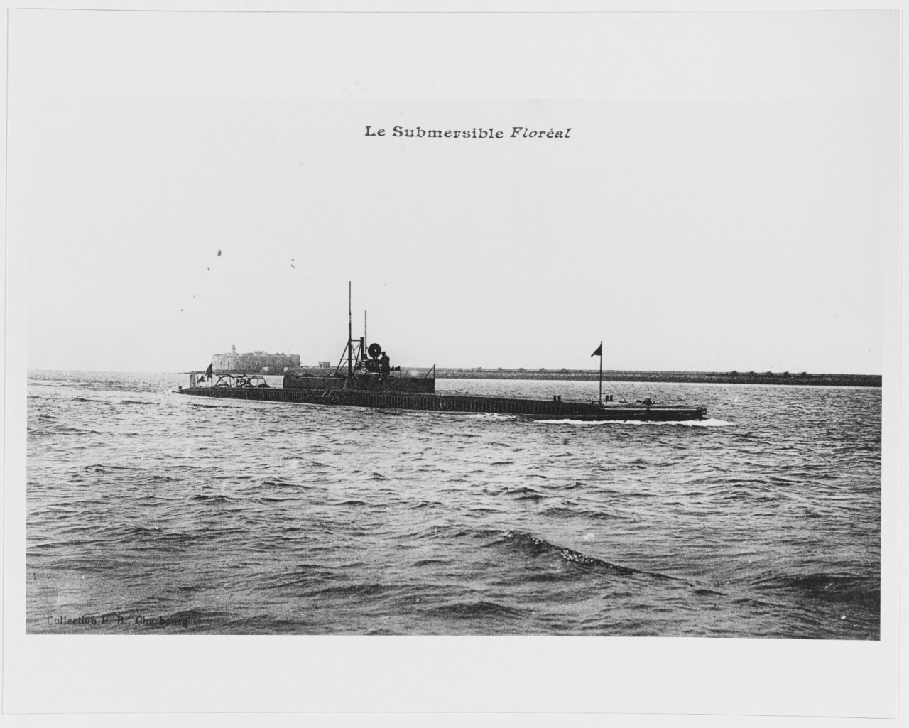 FLOREAL (French Submarine, 1908-18)